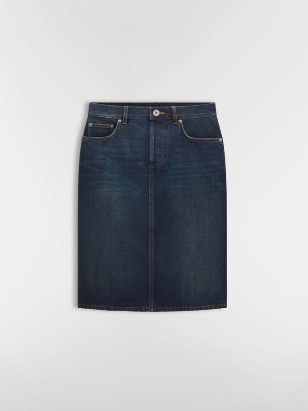 Dior Pencil Skirt In Denim Tag Size 36 Women